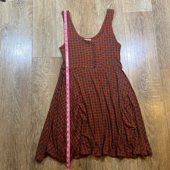 Live Happy by Natural Life Skater Dress Floral Sunburst Geometric Size Medium M - Picture 10 of 10